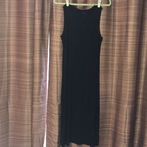 Long Black Knit Banana Republic Dress